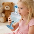 thumbnail image 5 of FEISHENTT Goblet Cup with Lid for Ages 12 Months+, Leak-Proof Travel Sippy Cup with Easy Measurement Marks, Elegant Wine Glass Design Toddler Cup, 5 of 5