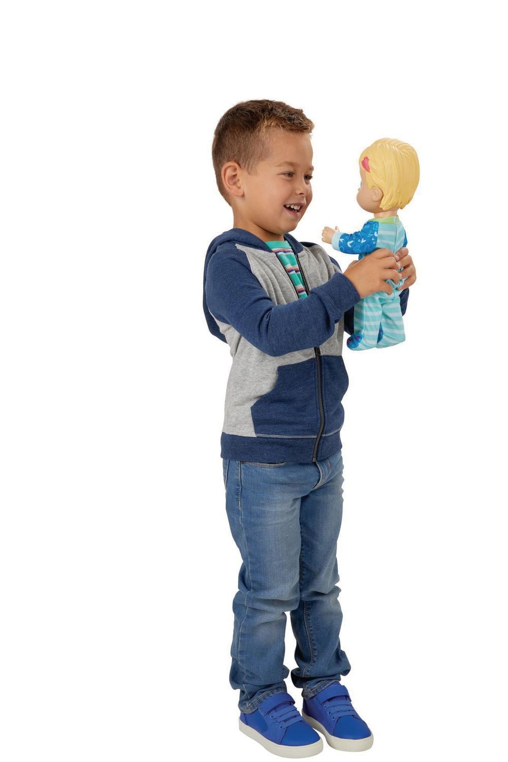 Baby Alive Mix My Medicine Baby Doll, Blonde Hair, Kitty-Cat Pajamas