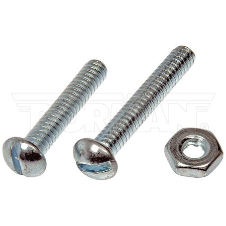 

Dorman 784-602 Stove Bolt With Nuts - 3/16-24 In. x 1 In./1-1/4In.