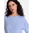 thumbnail image 5 of Scenario Women's Oversized Tee with Long Sleeves, Sizes XS-XXXL, 5 of 6