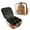 Cartoon Style Wooden Cross, variant on Makeup Train Case with Adjustable Dividers,Cosmetic Bag Portable Portability Bag Case Gifts Crow and Skull