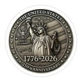 thumbnail image 2 of Celebrating The 250th Anniversary Of The United States 2D Flat Acrylic Printing Of The 250th Anniversary Medal Of The Founding Of The United States, 2 of 10