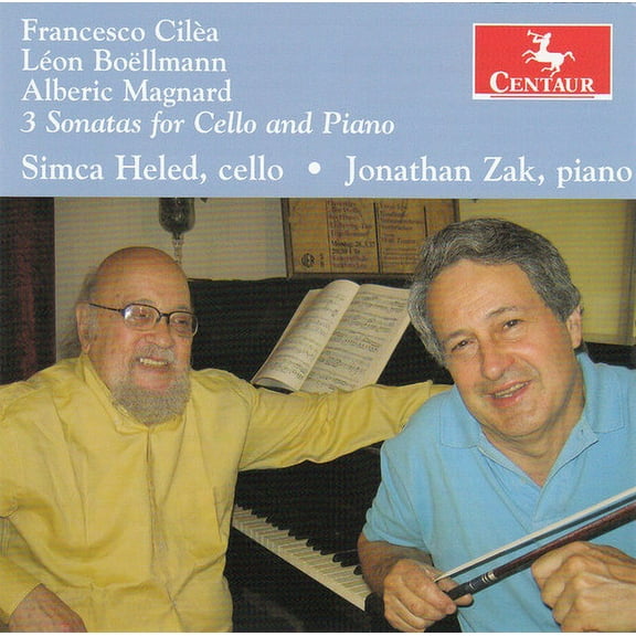 Cilea / Boellmann / Heled / Zak - 3 Sonatas for Cello & Piano - Music & Performance - CD