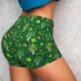thumbnail image 4 of Fotbe St. Patrick's day Shorts Sin Costuras – Shorts Deportivos de Cintura Alta para Mujer, Elásticos para Gimnasio, Yoga, Running o Ciclismo-X-Large, 4 of 8