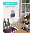 thumbnail image 2 of Cargador de pared USB iHome AC Pro Multipuerto 4 puertos USB, 2 of 7