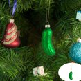 thumbnail image 1 of Ganfancp Adorno Navideño Pepinillo,9 Pepinos Decorativos Navideños Ofertas Del Día Sólo En Línea 1Pc Pepino Colgante, 1 of 7