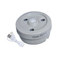 thumbnail image 3 of DYNWAVECA Badminton Ball Steamer Shuttlecock Humidifier Moisturizing Practical Professional Badminton Shuttlecock Steam Birdie Tube Cap Gray, 3 of 9