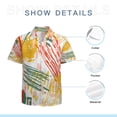 thumbnail image 7 of High Quality Hawaiian Shirts for Men Short Sleeve Aloha Beach Shirt Floral Summer Casual Button Down Shirts Blouses FIVCFI, 7 of 7