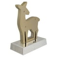 thumbnail image 5 of Northlight LED Lighted Reindeer Christmas Stocking Holder - 7.5" - Gold Finish, 5 of 5