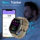 thumbnail image 5 of Bassizo Reloj Inteligente para Hombre (contestar/Hacer Llamadas), Reloj Deportivo táctico Militar, Reloj Inteligente con Monitor de frecuencia cardíaca, presión Arterial,, 5 of 5