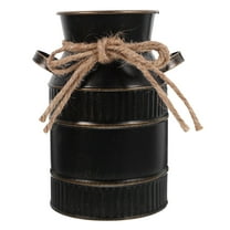 LOLIPPYY Vintage Farmhouse Vase Iron Vase .50X12.00X9.00Cm for Housewarming 1Set