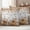 Orange Peru Ivory, variant on Orange Pumpkins Fall Outdoor Waterproof Pillow Covers, Thanksgiving Leaves Floral Rustic Decorative Square Throw Pillowcase Sofa Cushion Sham for Patio/Couch/Chair, 26"x26" 2 Pack