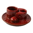 thumbnail image 4 of Siruishop Brûleur d'Encens Cadeau d'Anniversaire Porte-Bâtons pour SPA Armoire Bureau Rouge, 4 of 8