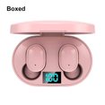 thumbnail image 1 of Auriculares con cable, 3,5 mm, estéreo, bajo, Auriculares con cable, teléfono móvil, tableta, Auriculares internos, rojo 1 par sidaley EL004799-04B, 1 of 2