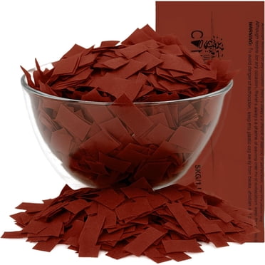 Ultimate Confetti, Rectangular Biodegradable Confetti - Maroon Fluttering Tissue Paper Confetti for Cannon and Launcher use - Wedding Confetti, Birthday, Parties and Live Events - 1 lb, 16 oz