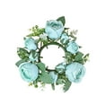 thumbnail image 2 of Bwiyojiz Home Decor Garland Candle Decorations for Christmas Decoration Table, Gifts for Sisters, Blue, 2 of 7