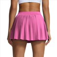 thumbnail image 3 of Faldas de Tenis Plisadas con Pantalón Corto Interior, Faldas Pantalón de Golf de Cintura Alta para Mujer con Bolsillos, Faldas Pantalón Deportivas Polvo Cosmos XL, 3 of 7