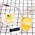 thumbnail image 5 of HOMEIORA 22 Pack Reusable Straws Tips, Silicone Straw Tips, Multi-color Food Grade Straw Tip Covers Only Fit for 1/4 Inch Wide(6MM Out diameter) Stainless Steel Straws, Black, 5 of 6