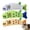 Green, variant on Qocolcyl Catnip Plush Fish Cat Toy with Squeaker,Durable Polyester Bite Resistant Kicker Pillow, Interactive Mental Stimulation Anxiety Relief Cuddle Play Toy for Indoor Kittens Adult Cats,Green
