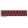 thumbnail image 3 of Ambesonne Valentine's Day Fabric by the Yard Upholstery, Dots and Hearts, 10 Yards, Ruby Pink, 3 of 5