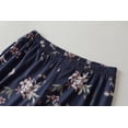 thumbnail image 7 of MyFav Women's Capri Pajama Sets Plus Size Sleepwear Top with Capri Pants 2 Piece Loungewear Set,2XL, 7 of 7