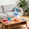 thumbnail image 6 of Yardvibe 16PC Desk Goose Outfits, 7 Inch Summer Mini Porch Goose Outfits Hats Sunglasses Swimming Ring Necklaces Dresses for Magnetic Geese Statue, Key Holder Table Decor (C), 6 of 9
