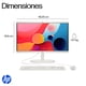 thumbnail image 4 of All in One HP 22-dg0202la Intel N-series, 8GB RAM 256GB SSD, 4 of 5