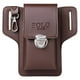 thumbnail image 3 of Riñonera para hombre Vintage PU Multi-Compartiment Pouch Wallet Phone Case (Marrón oscuro), 3 of 9
