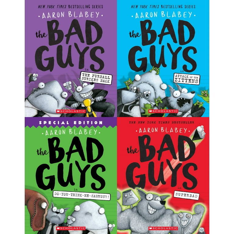 Bad Guys Complete Box Set: Illustrated Series Collection