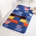 thumbnail image 1 of Alfombrilla antideslizante, alfombrilla de control de polvo, alfombrilla absorbente para ba?o y aseo, azul 40 * 60 cm, 1 of 2