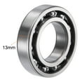 thumbnail image 3 of Uxcell Roulements à Billes à Gorge Profon C3 Type Ouvert Acier au Chrome 30x55x13 mm, 3 of 4