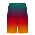 thumbnail image 4 of Mceream Mens Swim Trunks with Compression Liner 2 In 1 Quick Dry Swimming Shorts Elastic Waist Drawstring Lightweight Summer Swimwear Bathing Suits with Pockets Red XXXL, 4 of 6