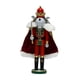 thumbnail image 2 of Cascanueces navideño, figura de cascanueces, 11,8 pulgadas de alto, artesanía, figura de cascanueces, adorno para estante, fiesta, de Navidad, 2 of 9