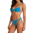 thumbnail image 6 of Stamzod 2026 Women's Bikini Swimsuits O Ring Cutout Triangle Bikini Sets Two-Piece Cheeky Bathing Suits Swimwear Sky Blue-4 L, 6 of 7