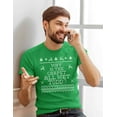 thumbnail image 2 of Veracco Why is The Carpet All Wet Todd Christmas T-Shirt for Men - Funny Ugly Costumes | Cool Graphic Tee Idea (Irish Green), 2 of 4
