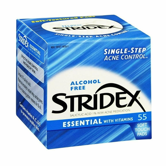 Stri-Dex Daily Care Essential With Vitamins Pads 55 Each