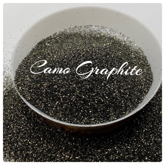 Camo Graphite: Fine Color shift Glitter 1/128 - Sold By TwoFaced Glitters 1oz Wt.