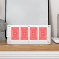 thumbnail image 1 of BESTYASH Clear Trading Card Display Rack with Sturdy Smooth Material Suitable for Baseball Cards, 1 of 8