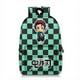 thumbnail image 3 of anime demon slayer hombros mochila escolar bolsas de lona estudiante casual tanjirou giyuu nezuko gran capacidad bolsa de moda, 3 of 4