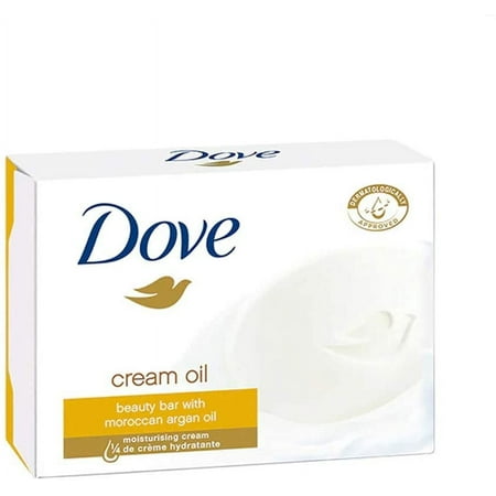 Dove Argan Oil Beauty Bar Soap, 4.75 Oz / 135 Gr (Pack of 12 Bars)