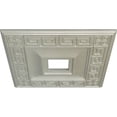 thumbnail image 3 of Ekena Millwork 18"W x 18"H x 3 1/2"ID x 1 1/8"P Eris Ceiling Medallion (Fits Canopies up to 9 7/8"), Hand-Painted Flash Copper, 3 of 5
