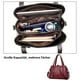 thumbnail image 4 of Bolso de hombro tipo hobo para mujer con correa para el hombro, bolso de hombro, bolso de mano de PU, desechable, 4 of 5