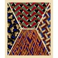 thumbnail image 2 of Baxter Mill Archive 12x14 Gold Ornate Wood Framed with Double Matting Museum Art Print Titled - Art Deco Designs IV, 2 of 4
