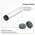 thumbnail image 3 of Uxcell 250mm (9.8125") ID Rubber End Caps, Pipe & Fence Post Protectors Flexible End Caps for Industrial Pipes, Metal Tubing, Outdoor Fencing, Deep Gray, 3 of 6