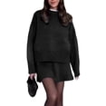 thumbnail image 4 of Women's 2 Piece Sweater Skirt Sets Knit Sweater Top Bodycon Skirt TWO Piece Outfits S-2XL, 4 of 7