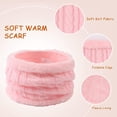 thumbnail image 3 of Monebena Kids Winter Beanie Hat Scarf Gloves Set Knit Warm Toddler Winter Cap Gloves Neck Warmer for Boys Girls 1-8 Year M01, 3 of 8