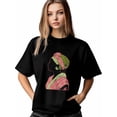thumbnail image 1 of Women's T-Shirt,Short Sleeve Tee Shirts Casual Tops African Women Crewneck T Shirt for Women, 1 of 8
