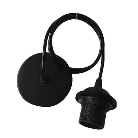 

E27-Ceiling Pendant Lamp Bulb Holder Socket Base Light Hanging Spare Part 100cm
