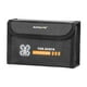 thumbnail image 5 of Bolsa de batería portátil a prueba de explosiones, funda protectora ignífuga para almacenamiento para 3 baterías, 5 of 7