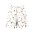 thumbnail image 3 of Xdegoge Womens Pajama Sets 2 Piece Button Up Short Sleeve Pajamas Notched Collar with Pocket Open Front Top and Shorts Cute 4 Way Stretch Bow Print Lounge Sleepwear, 3 of 7